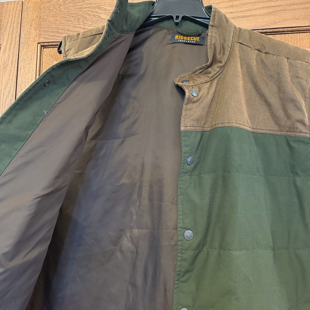 Ridgecut Tough Wear Men's Quilted Work Vest - Picture 6 of 6